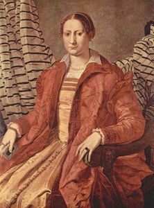 贵妇的肖像 作者 Agnolo Bronzino